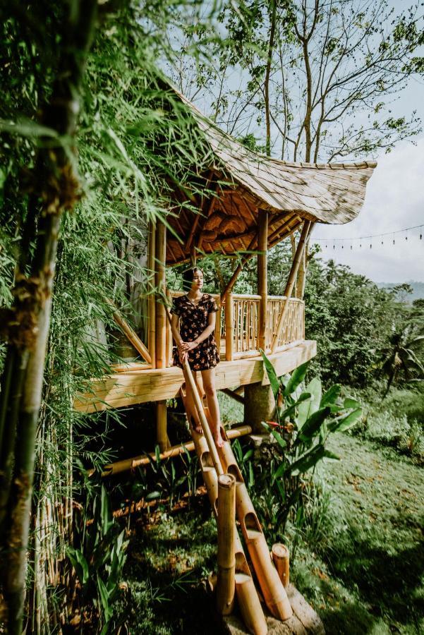 Bird Hills Bamboo House Villa Karangasem Dış mekan fotoğraf