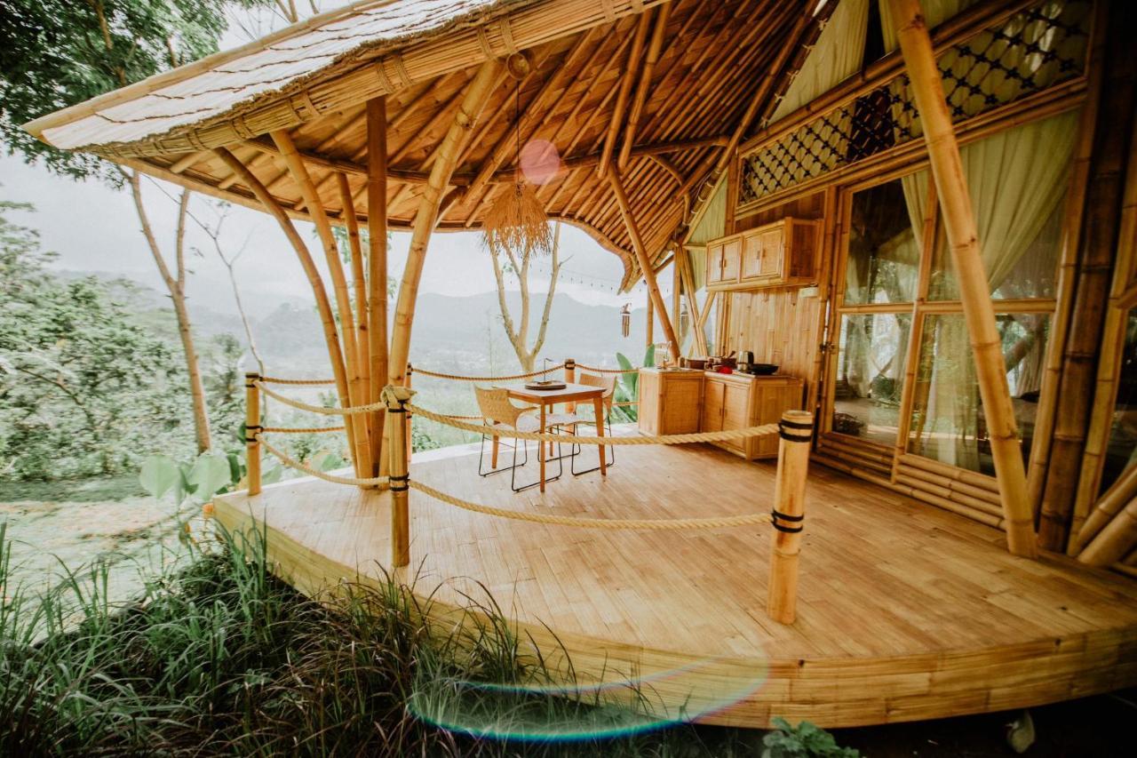 Bird Hills Bamboo House Villa Karangasem Dış mekan fotoğraf