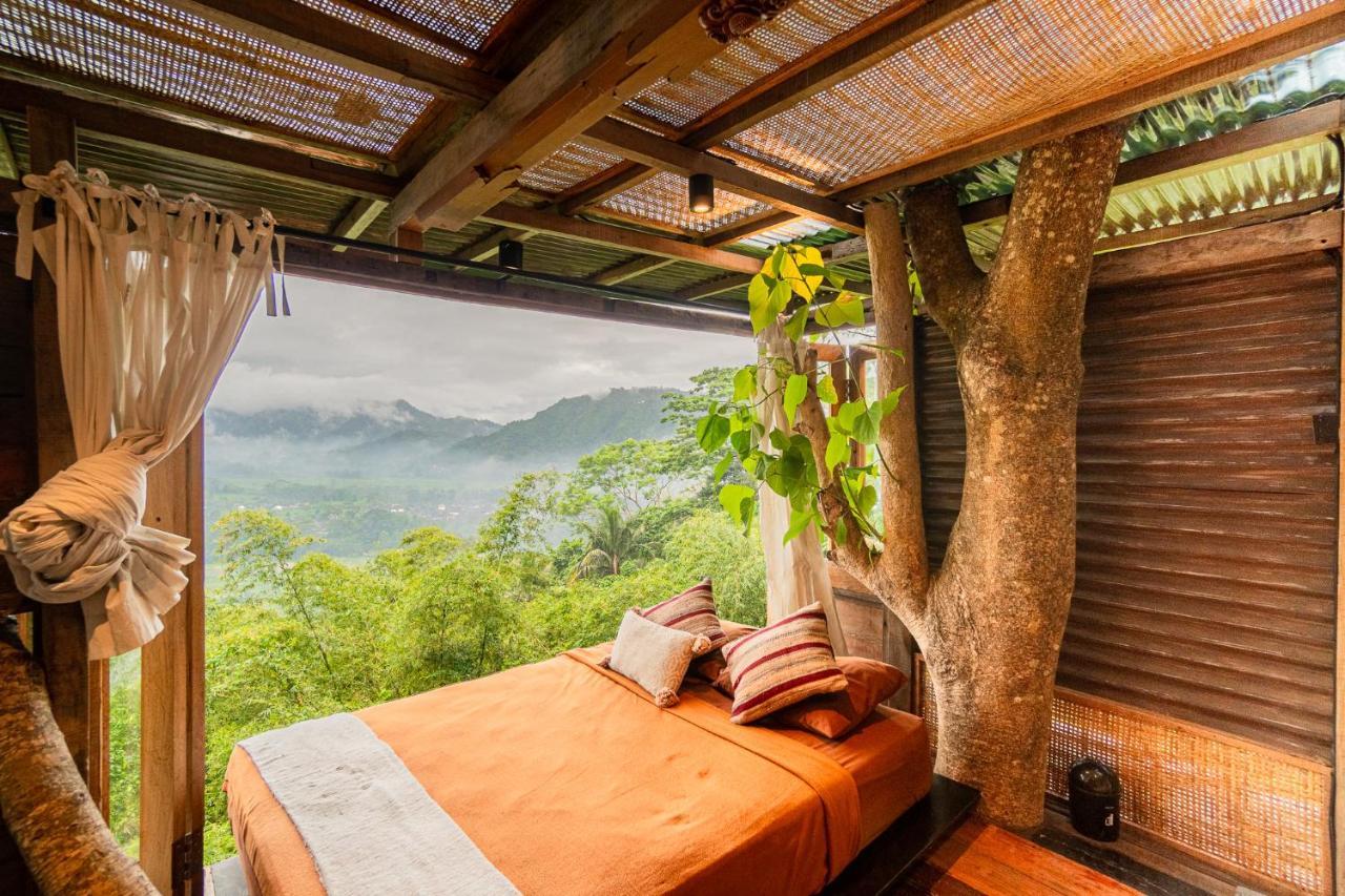 Bird Hills Bamboo House Villa Karangasem Dış mekan fotoğraf
