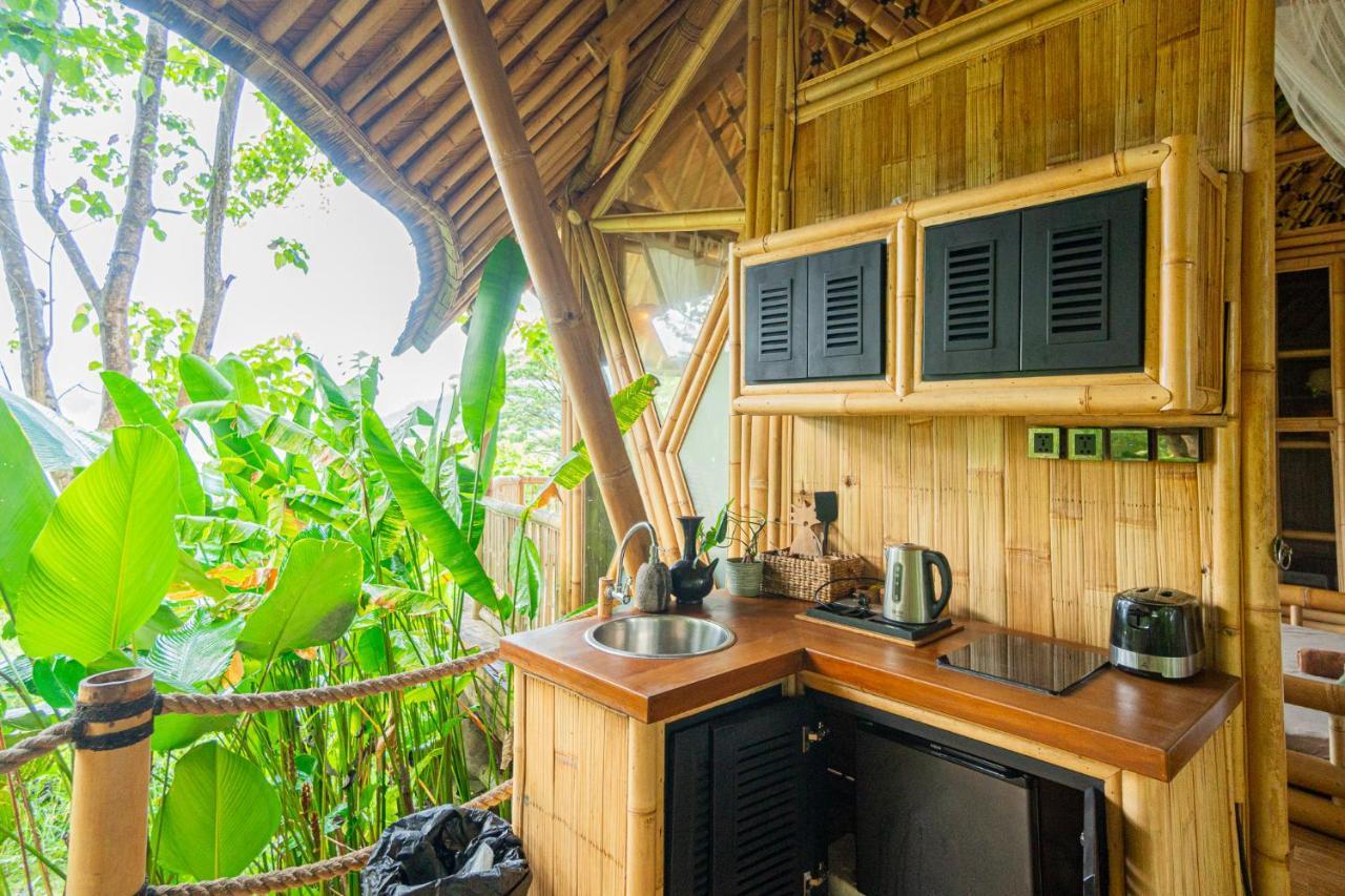 Bird Hills Bamboo House Villa Karangasem Dış mekan fotoğraf