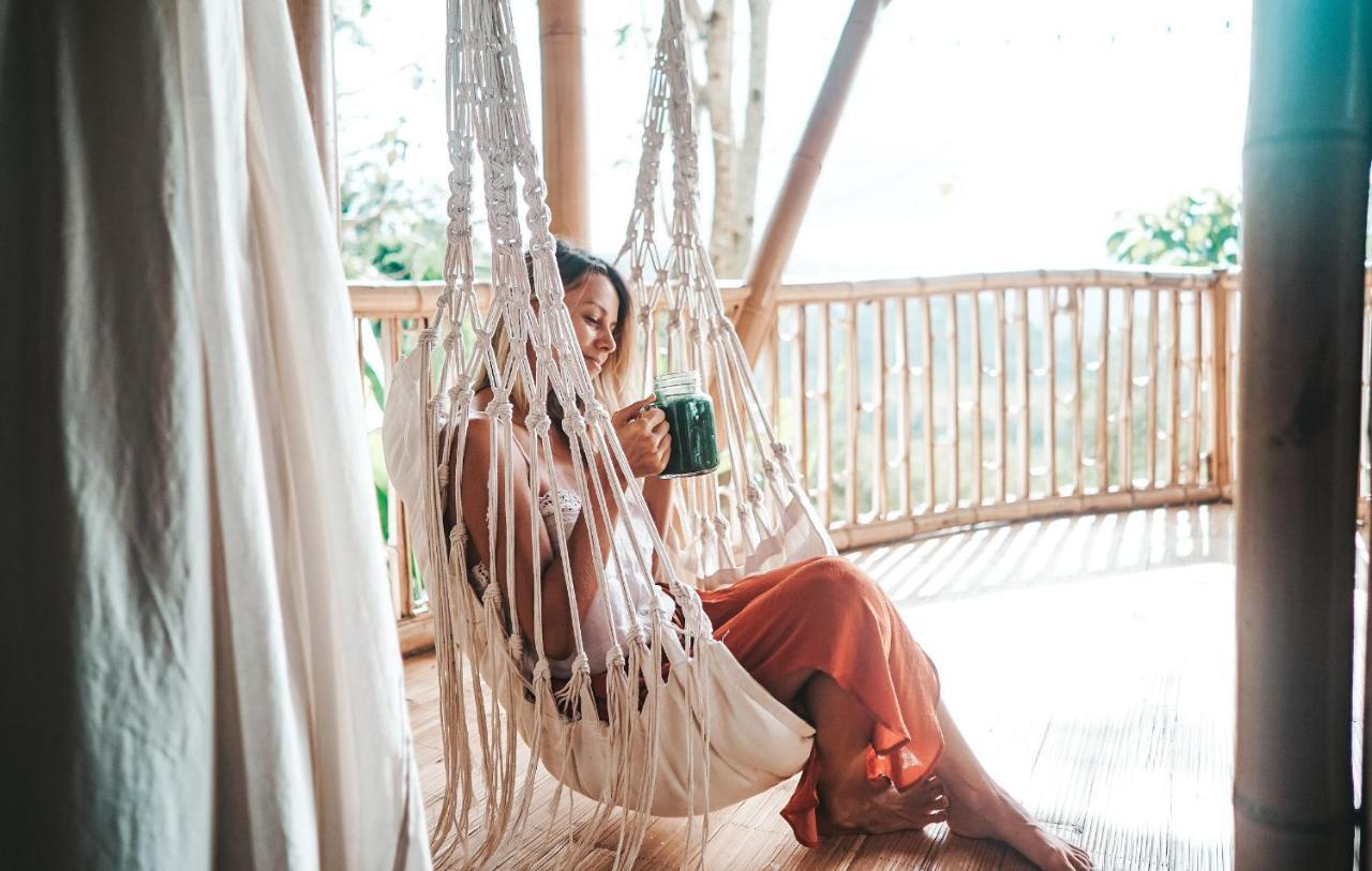 Bird Hills Bamboo House Villa Karangasem Dış mekan fotoğraf