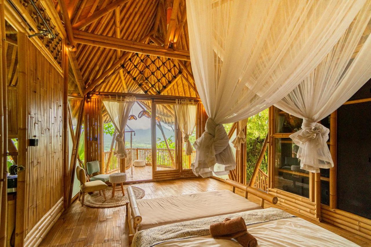 Bird Hills Bamboo House Villa Karangasem Dış mekan fotoğraf
