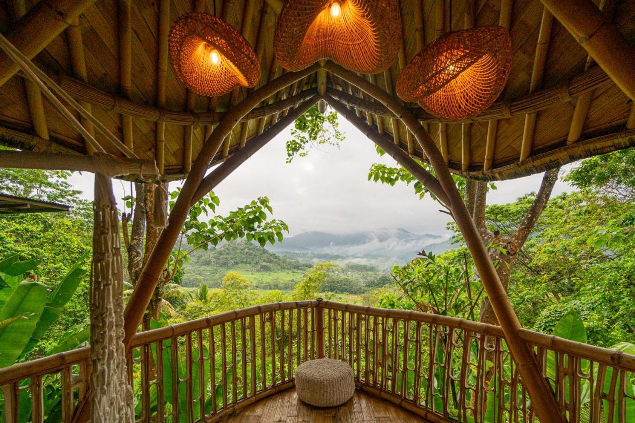 Bird Hills Bamboo House Villa Karangasem Dış mekan fotoğraf