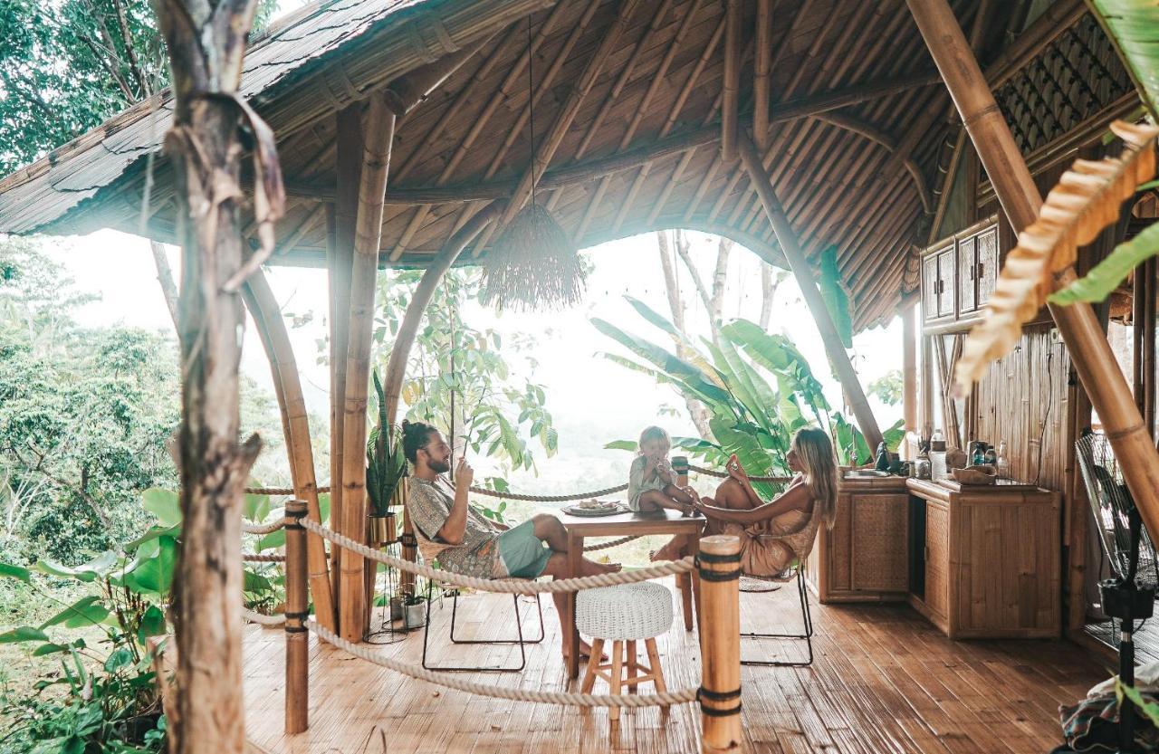 Bird Hills Bamboo House Villa Karangasem Dış mekan fotoğraf