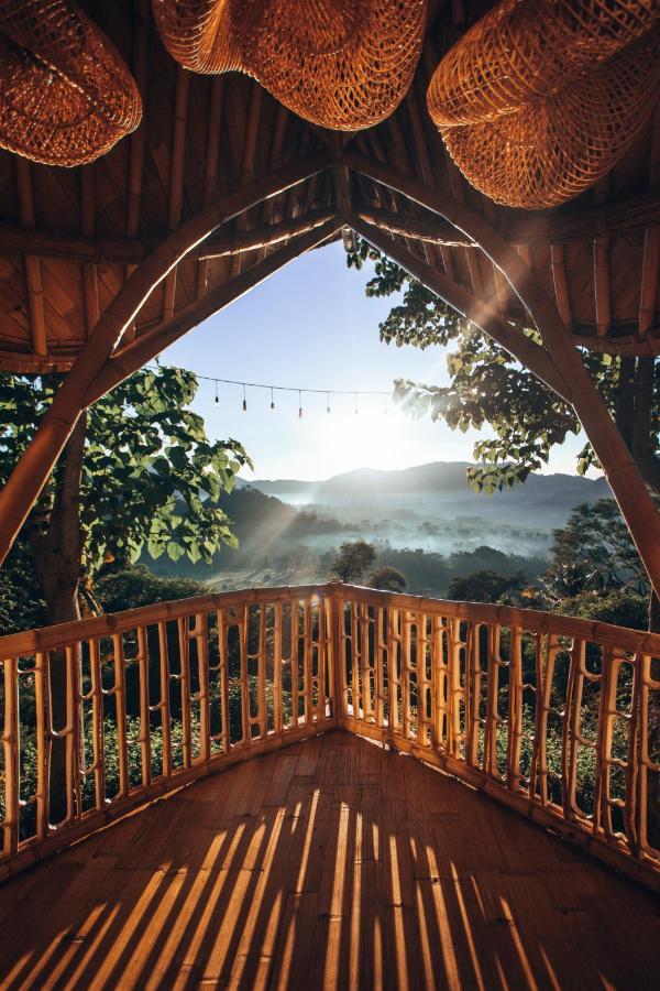 Bird Hills Bamboo House Villa Karangasem Dış mekan fotoğraf