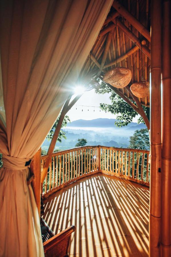 Bird Hills Bamboo House Villa Karangasem Dış mekan fotoğraf